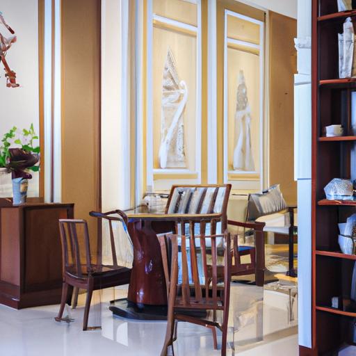 Thiết kế nội thất tinh tế và sang trọng với các sản phẩm nội thất từ gỗ lim Nam Phi tại một căn nhà tại Hà Nội.
