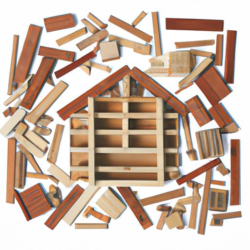 Các loại vật liệu gỗ phổ biến được sử dụng để xây dựng nhà gỗ