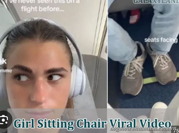 Girl Sitting Chair Viral Video On Twitter